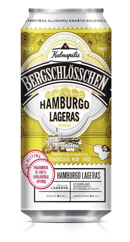 Prekės ženklas: Kalnapilis BERGSCHLOESSCHEN HAMBURGO LAGERAS